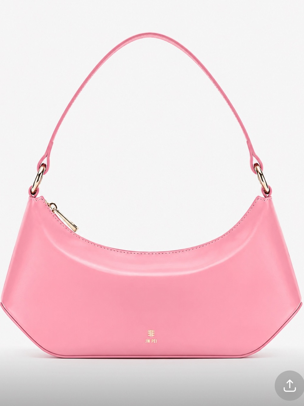 JW PEI Pink Hobo Shoulder Bag